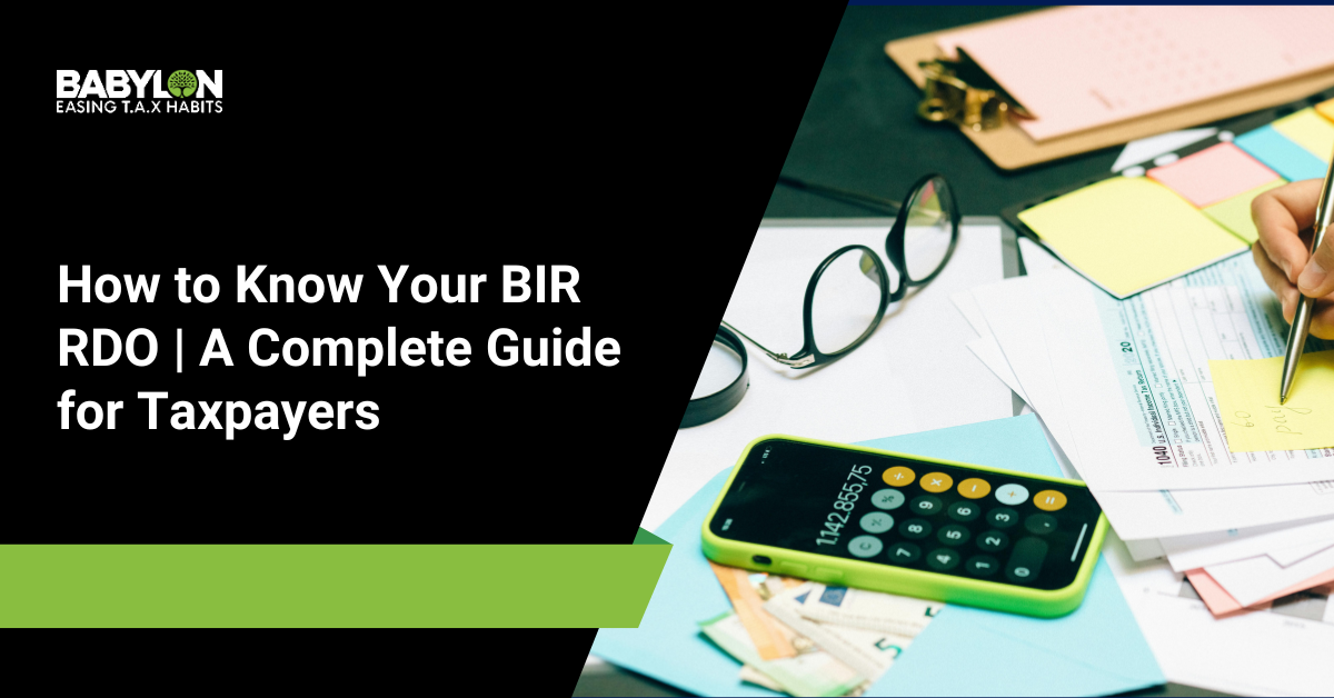 How to Know Your BIR RDO A Complete Guide for Taxpayers