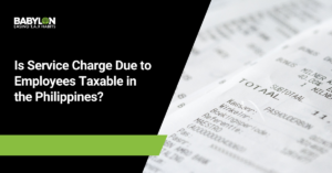 service charges taxable in the philippines