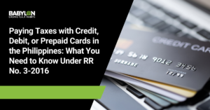 paying taxes with cards