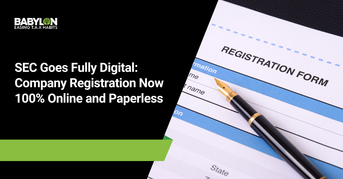 SEC Online Company Registration