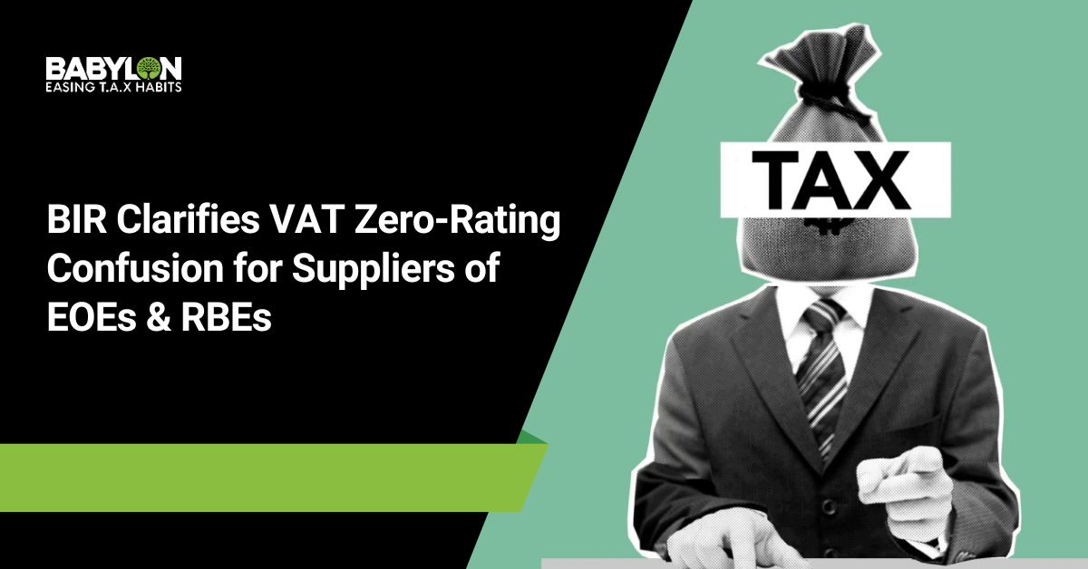vat zero rating
