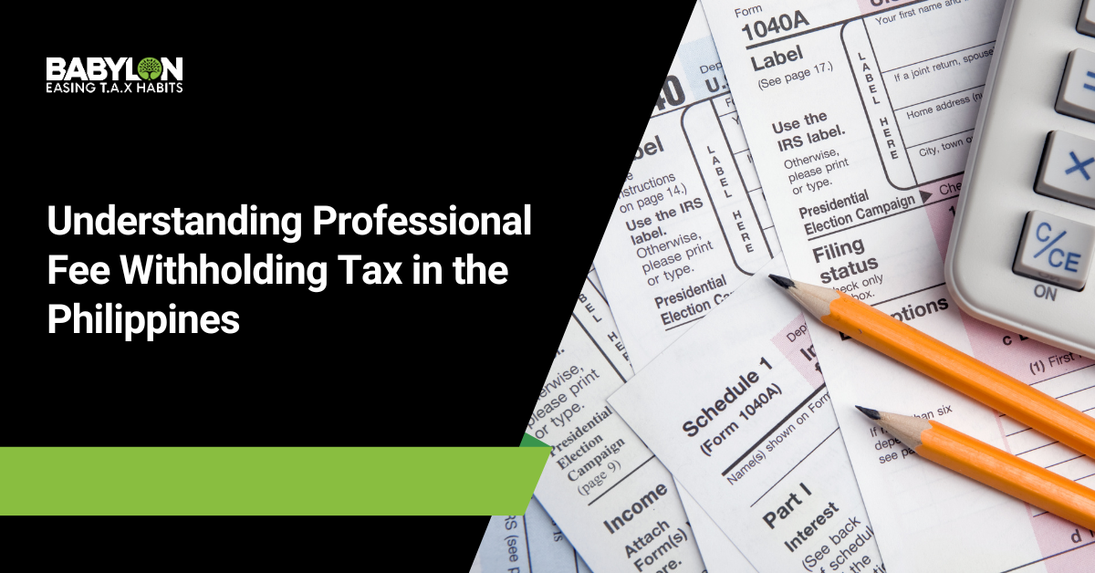 professional withholding tax