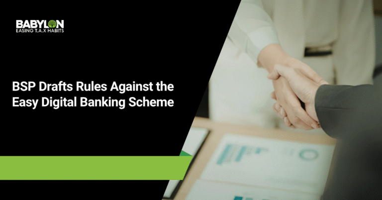 BSP Drafts Rules Against the Easy Digital Banking Scheme